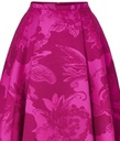Falda jacquard floral