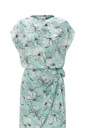 Vestido pareo estampado floral azul