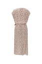 Vestido pareo estampado floral rosa