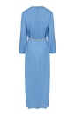 Vestido túnica con cinturón joya