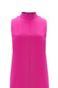 Vestido escote halter con lazada