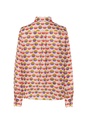Camisa lunares bicolor