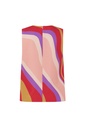 Cuerpo crepe print ondas