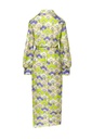 Vestido camisero print retro