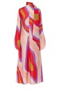 Vestido túnica print ondas