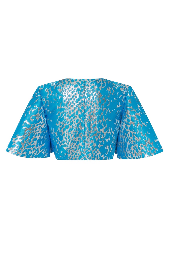 Bolero jacquard lurex