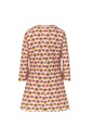 Vestido corto print lunares