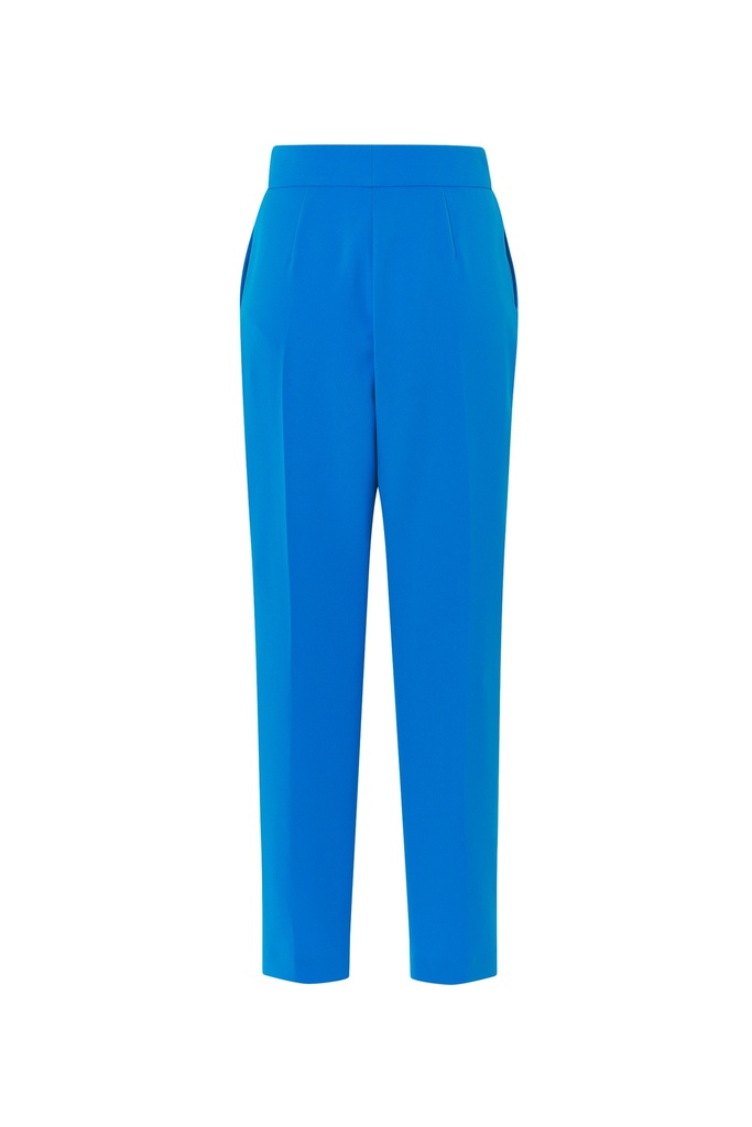 Pantalón recto azul