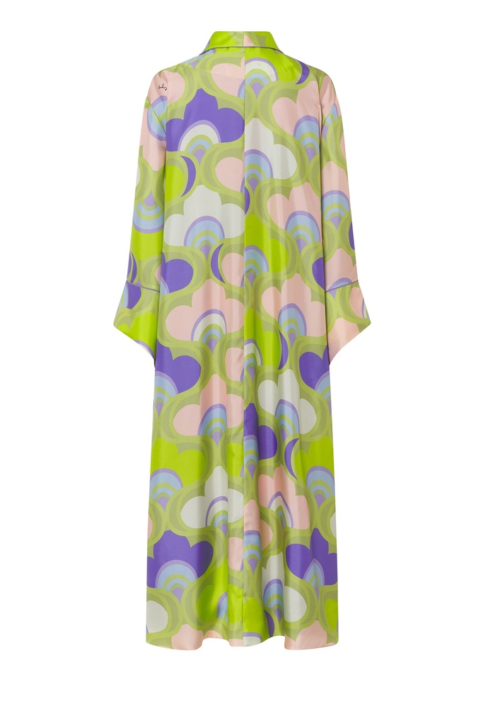 Kimono print retro