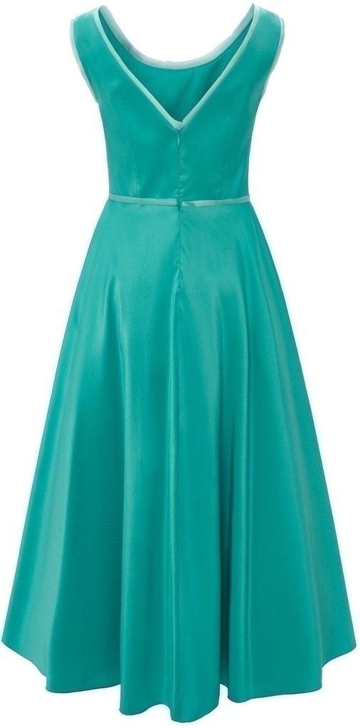 Vestido Alba con flores bordadas