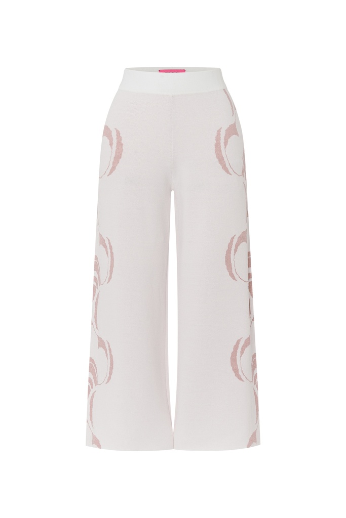 Pantalón jacquard print