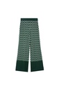 Pantalón de punto jacquard