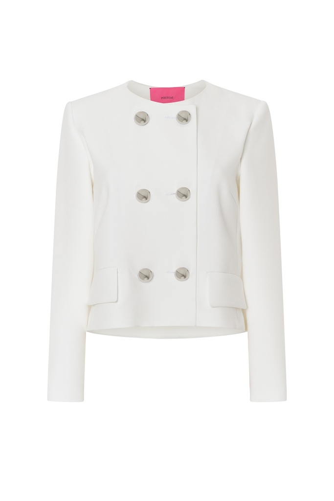Chaqueta corta capeada
