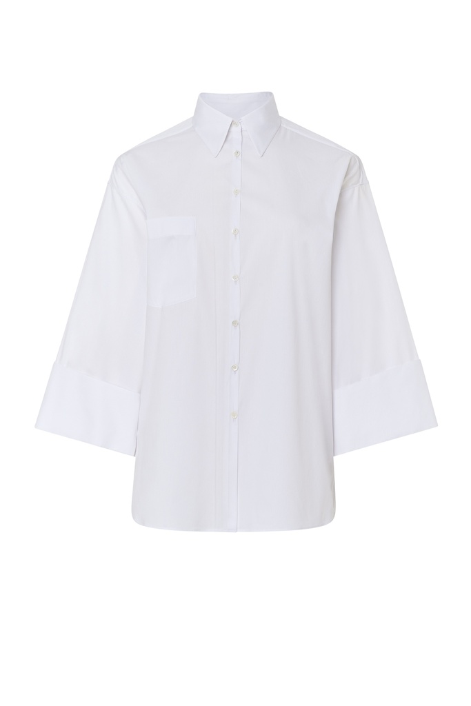 Camisa manga acampanada
