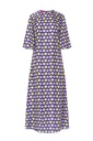 Vestido túnica print lunares