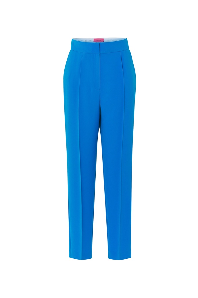 Pantalón recto azul
