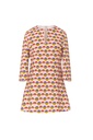 Vestido corto print lunares