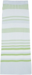 [X0820801500] Falda midi de punto jacquard