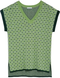 [X0817801500] Chaleco de punto jacquard