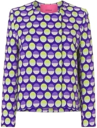[X1510501TLP0169] Chaqueta corta print lunares