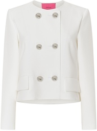 [X1510502VP1004] Chaqueta corta capeada