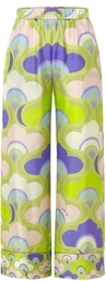 [X1523501TLP0174] Pantalón pijamero print retro