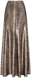 [Y1520502TLP0178] Falda larga de paillettes