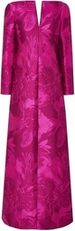 [Y1522518TLP0176] Vestido jacquard floral con lazo