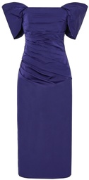 [Y1522524VP1028] Vestido palabra de honor tafeta
