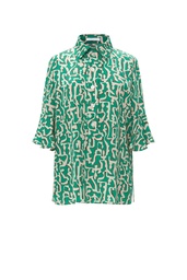 [Z1513801TLP0125] Camisa pijamera estampado cúfico