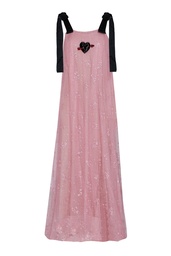 [Z1522712TLJ0341] Vestido de tul con lazadas